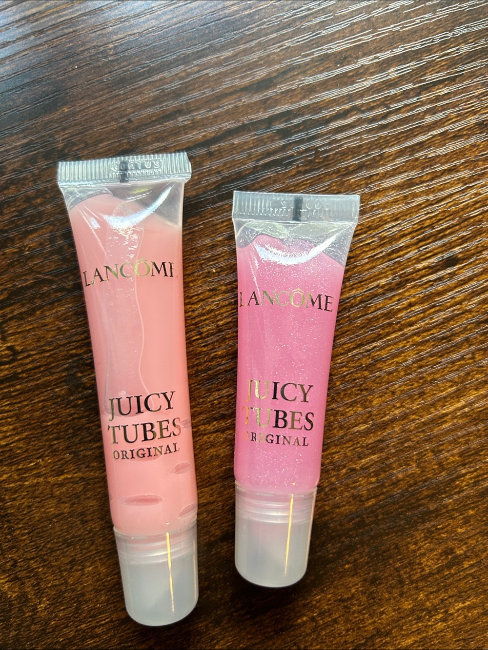 Lancome Juicy Tubes Duo - Light Pink & Pink